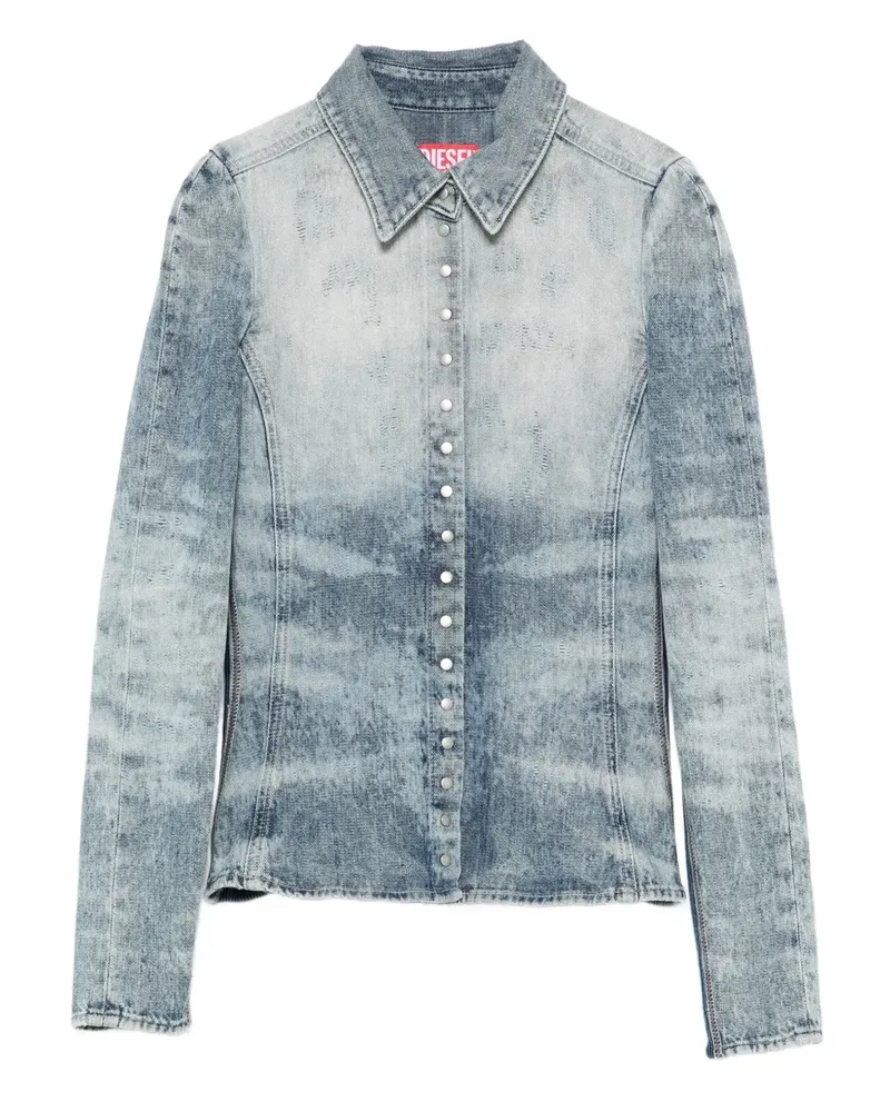Diesel buttoned shirt - Blau Blau