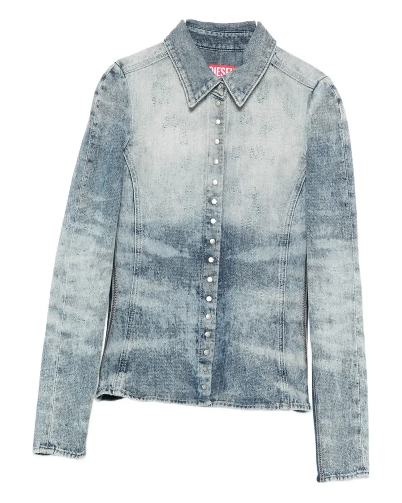 Diesel Klassisches Hemd - Blau Blau