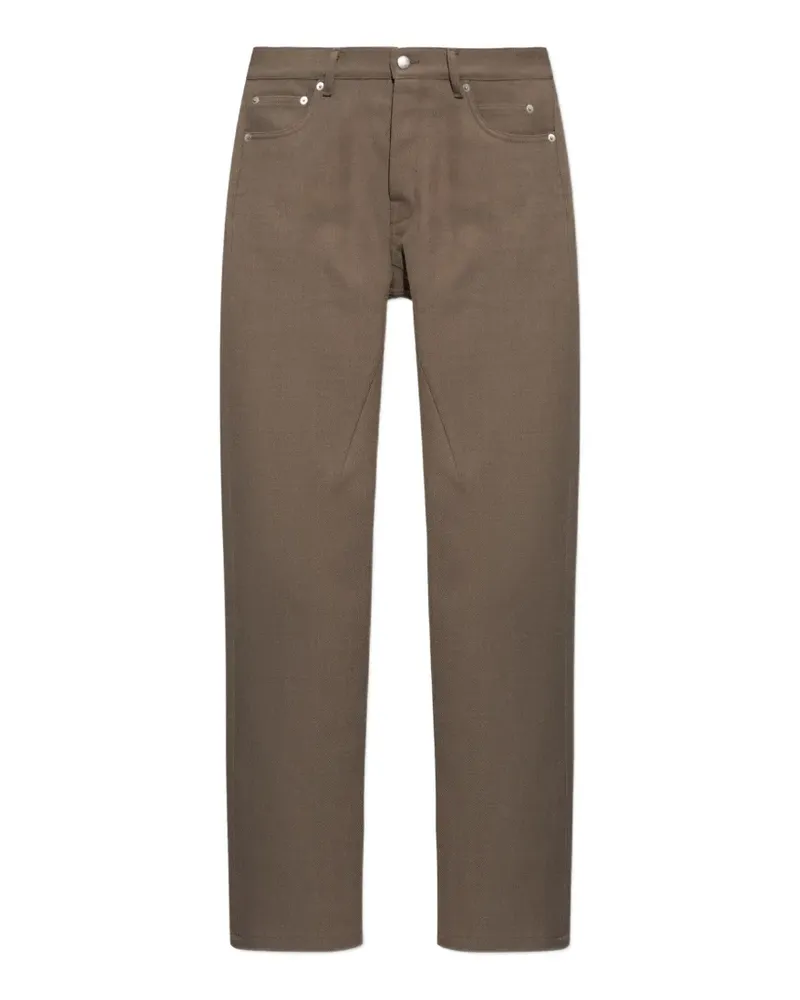 Rick Owens straight-leg trousers - Braun Braun
