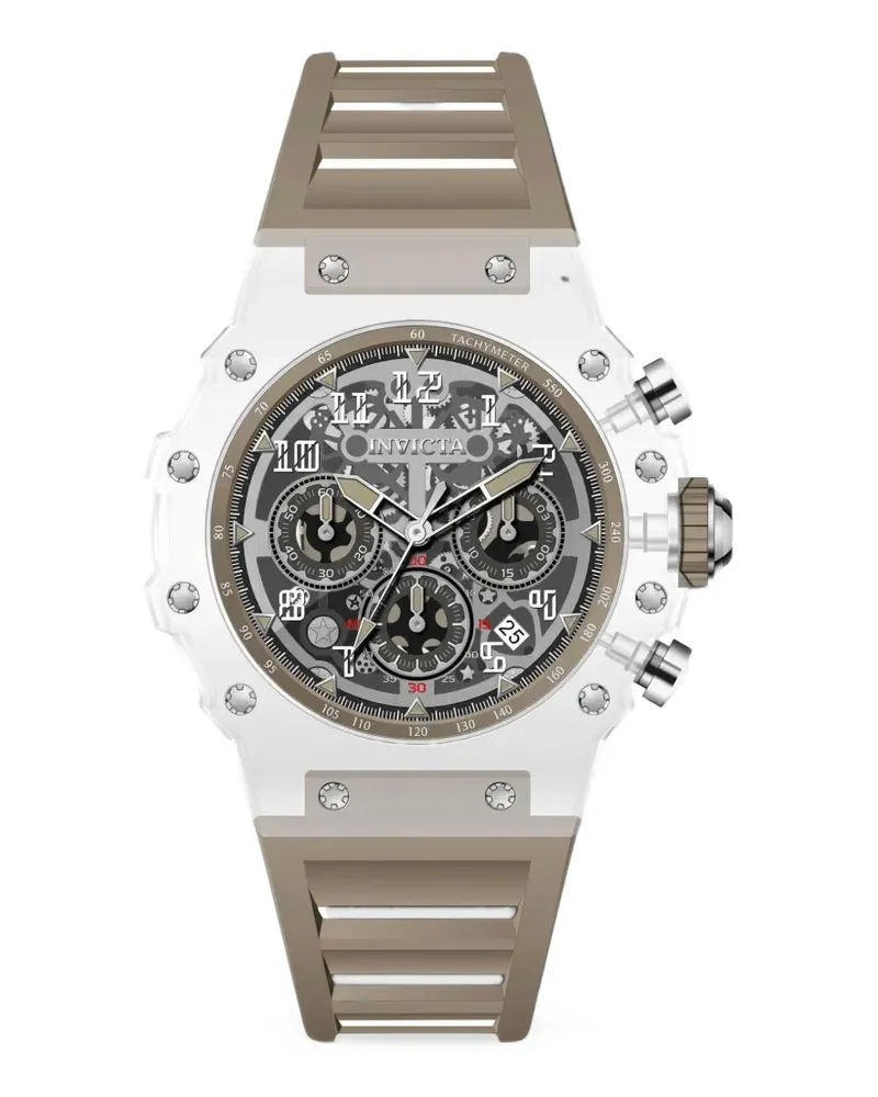 Invicta Racing Uhr 43mm - Grau Grau