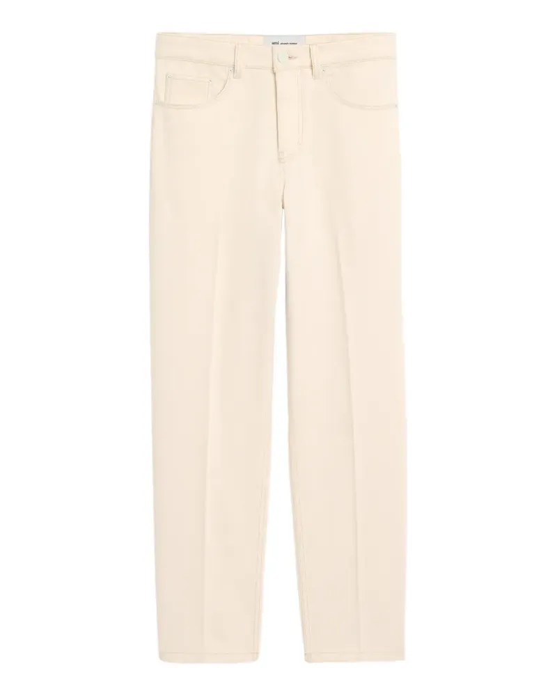 AMI Paris Gerade Jeans - Nude Nude