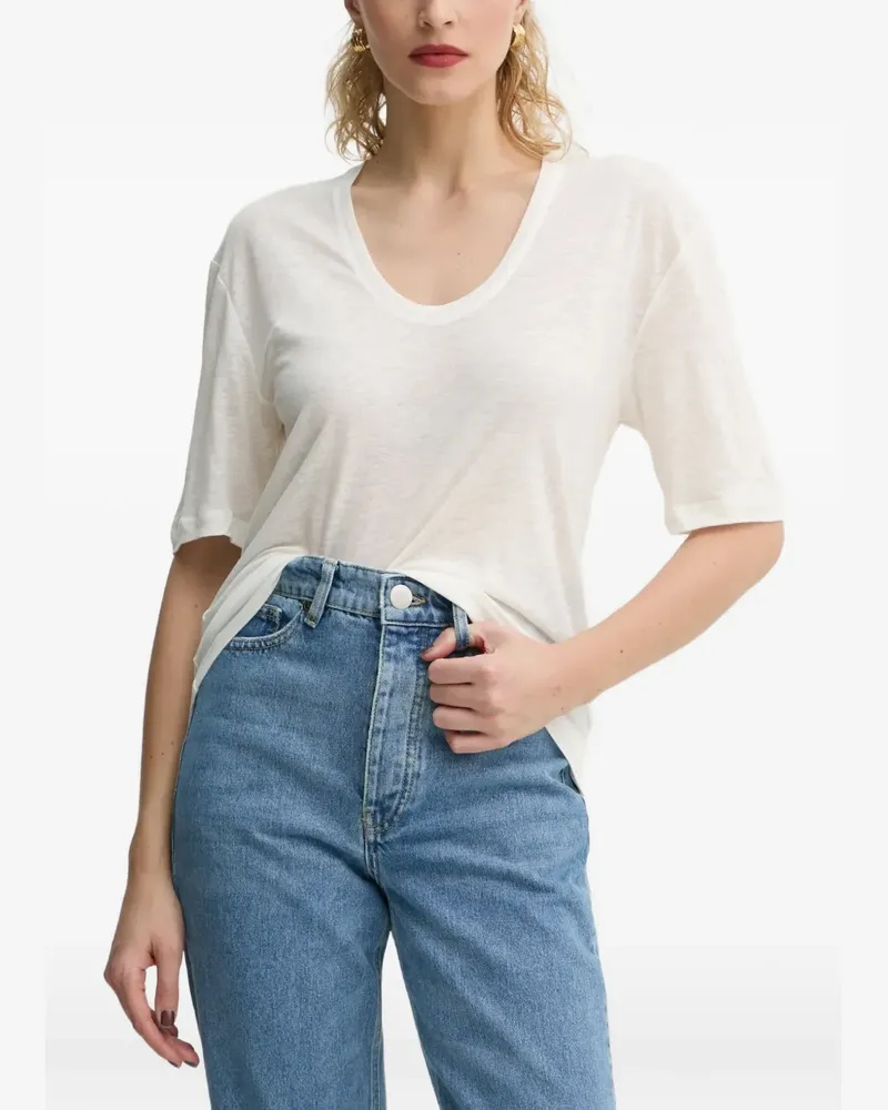By Malene Birger Amaringa short-sleeve T-shirt - Weiß Weiß