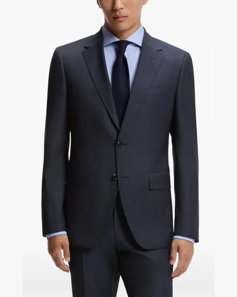 HUGO BOSS Anzug mit schmalem Schnitt - Blau Blau