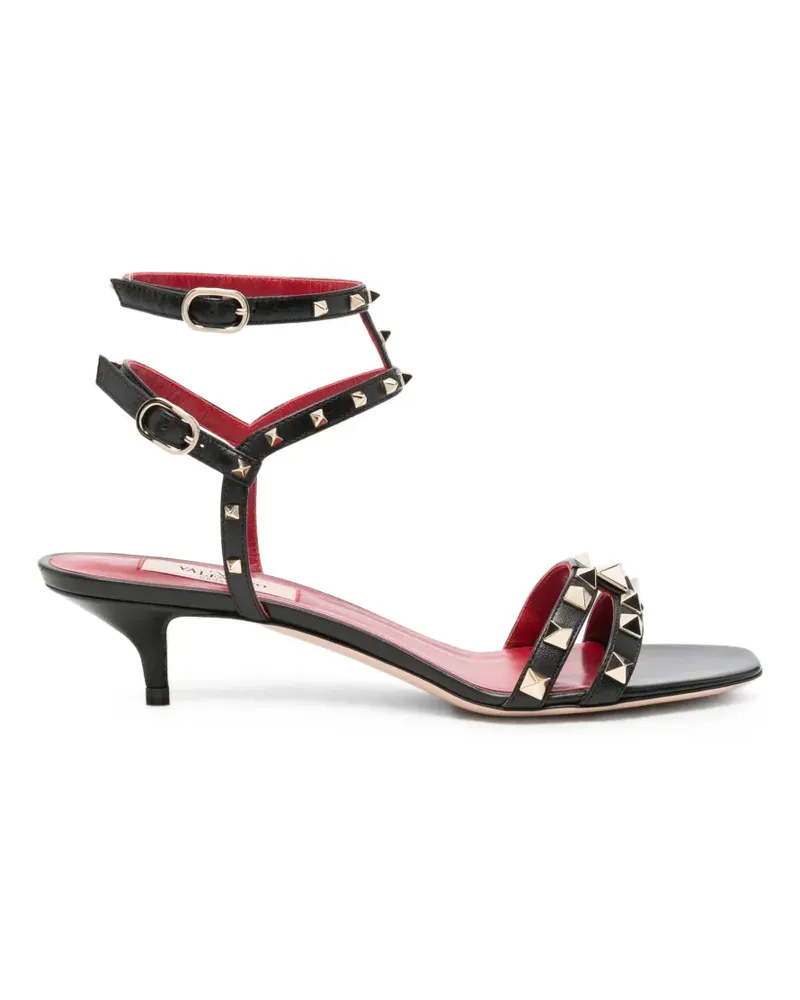 Valentino Garavani Rockstud Sandalen - Schwarz Schwarz