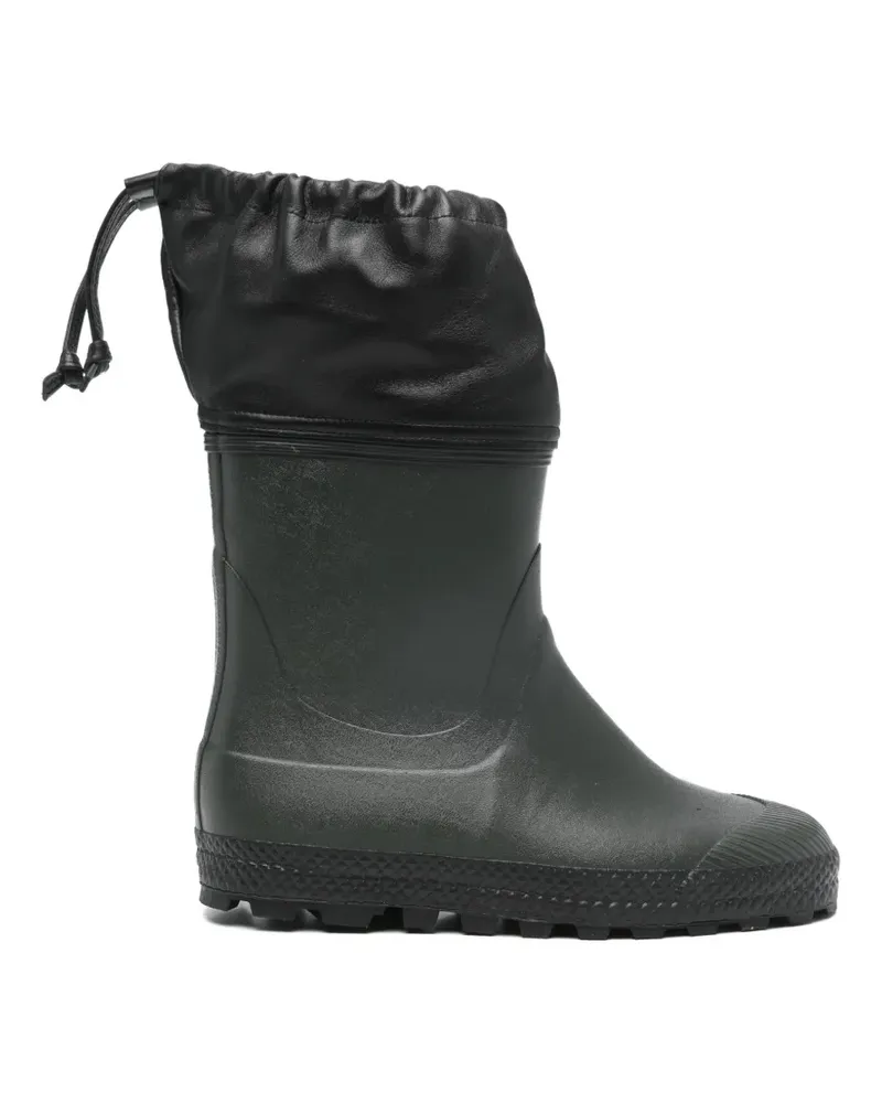 Rier drawstring city rain leather boots - Grün Grün