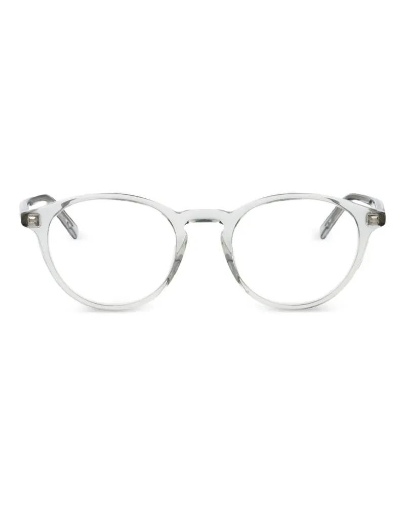 Gucci Brille mit rundem Gestell - Grau Grau