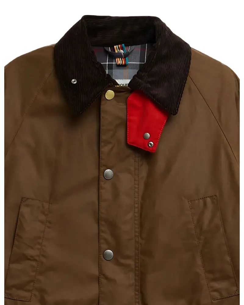 Barbour Paul Smith Jacke mit Cordkragen - Braun Braun