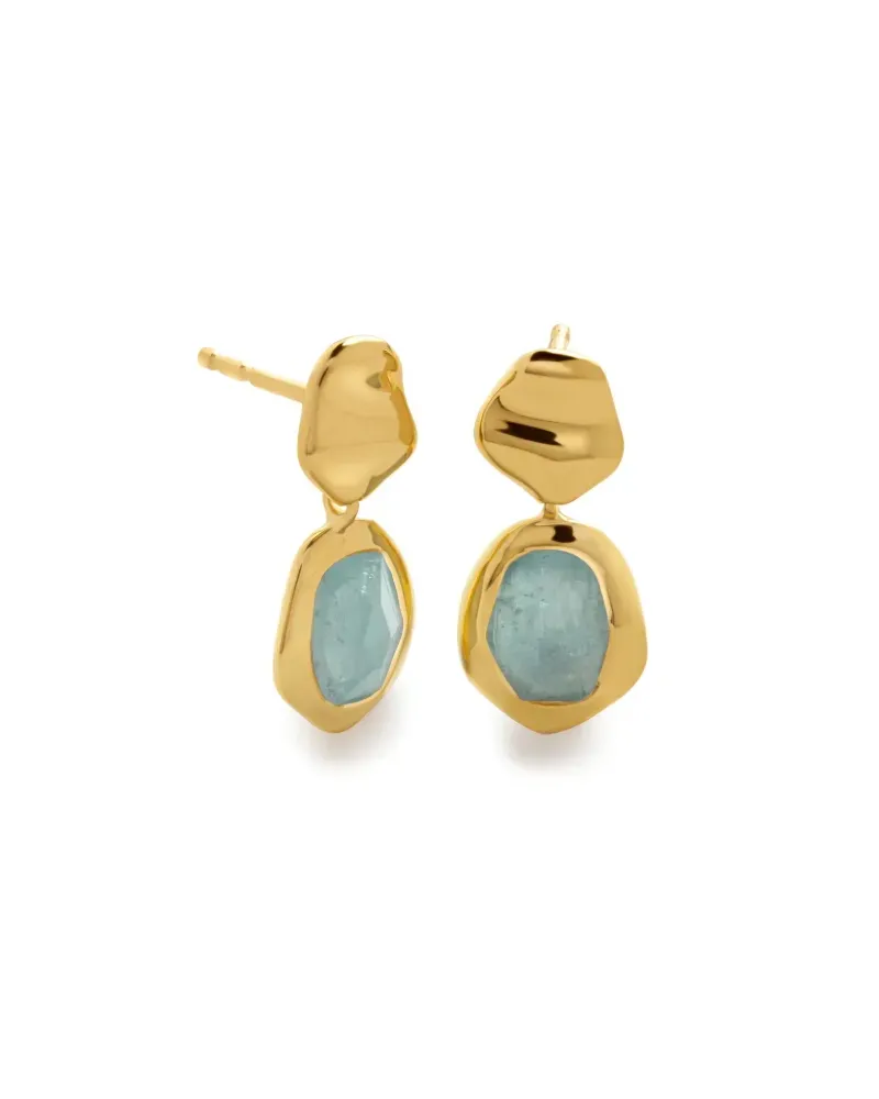Monica Vinader Odyssey Ohrringe - Gold Gold