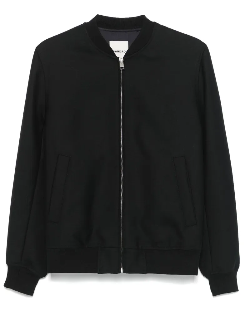 Sandro New Teddy Bomberjacke - Blau Blau