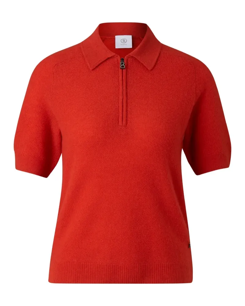 Bogner Shari Poloshirt mit Reißverschluss - Rot Rot