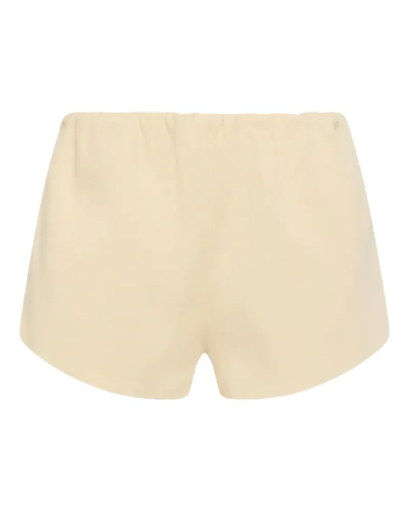SIR elasticised sabina mini shorts - Nude Nude