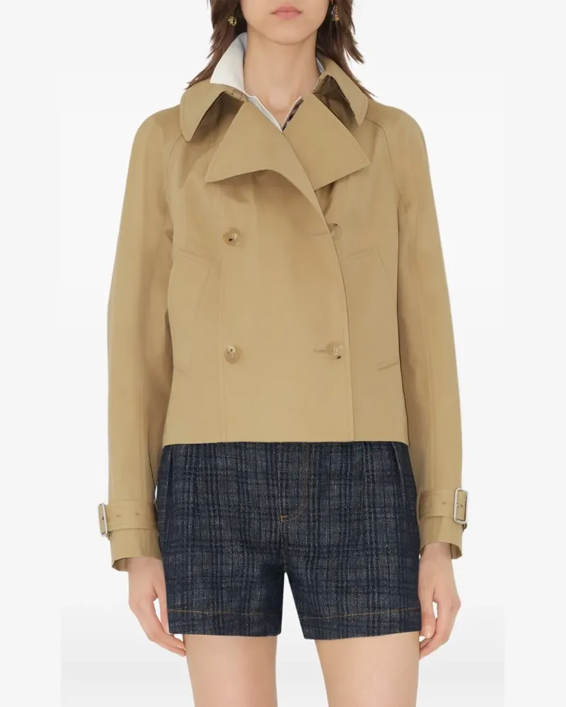 Burberry Jacke im Cropped-Design - Braun Braun