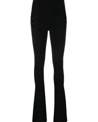 Jean Paul Gaultier Taillenhose mit Knopfdetail Schwarz