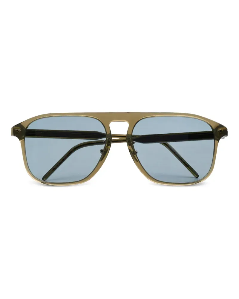 Giorgio Armani Sonnenbrille mit eckigem Gestell - Grün Grün