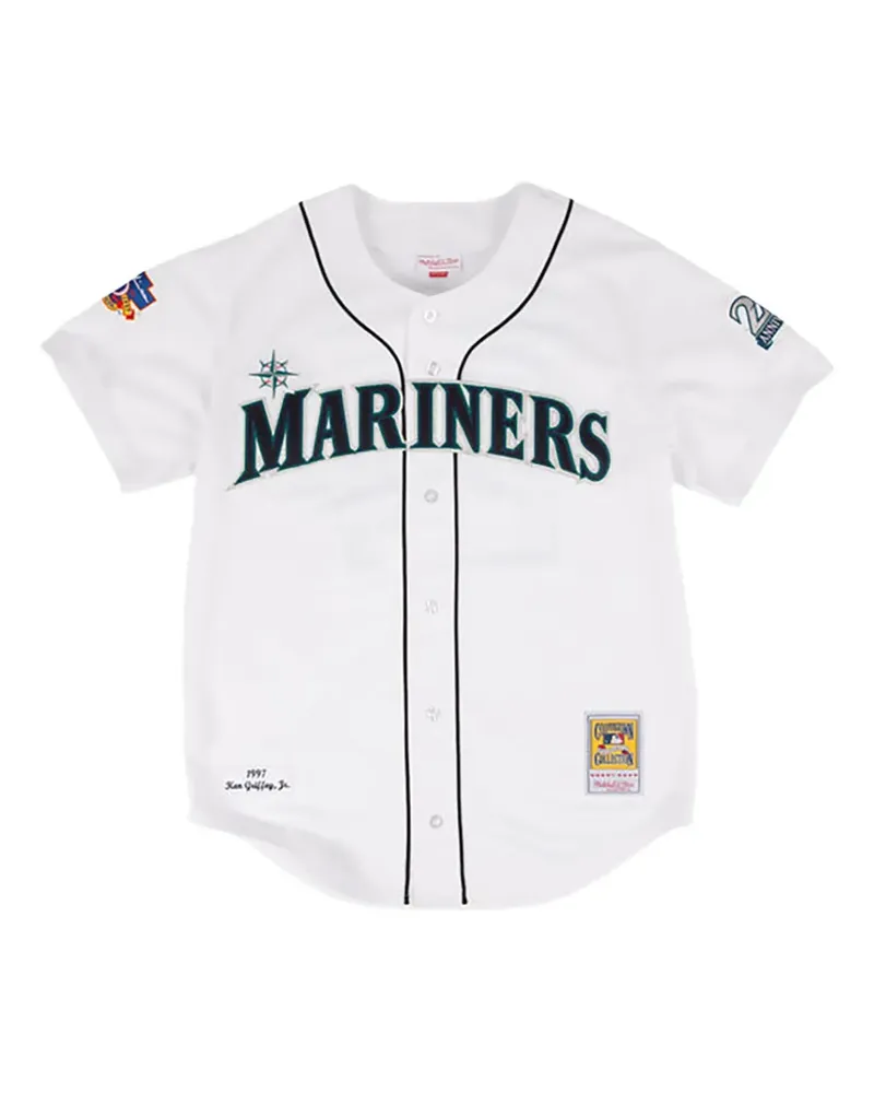Mitchell & Ness Seattle Mariners 1997 Ken Griffey Jr. Trikot - Weiß Weiß