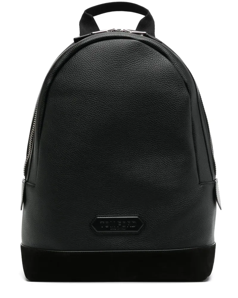 Tom Ford Rucksack aus Leder - Schwarz Schwarz