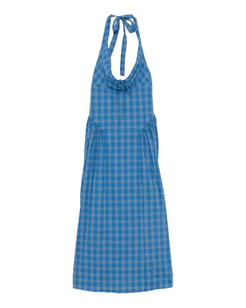Faithfull The Brand Del Ros midi dress - Blau Blau