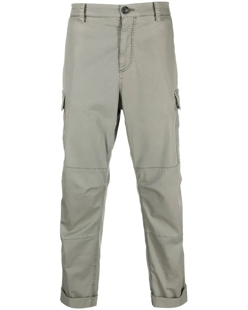 Brunello Cucinelli Cargohose mit Tapered-Bein - Grün Grün