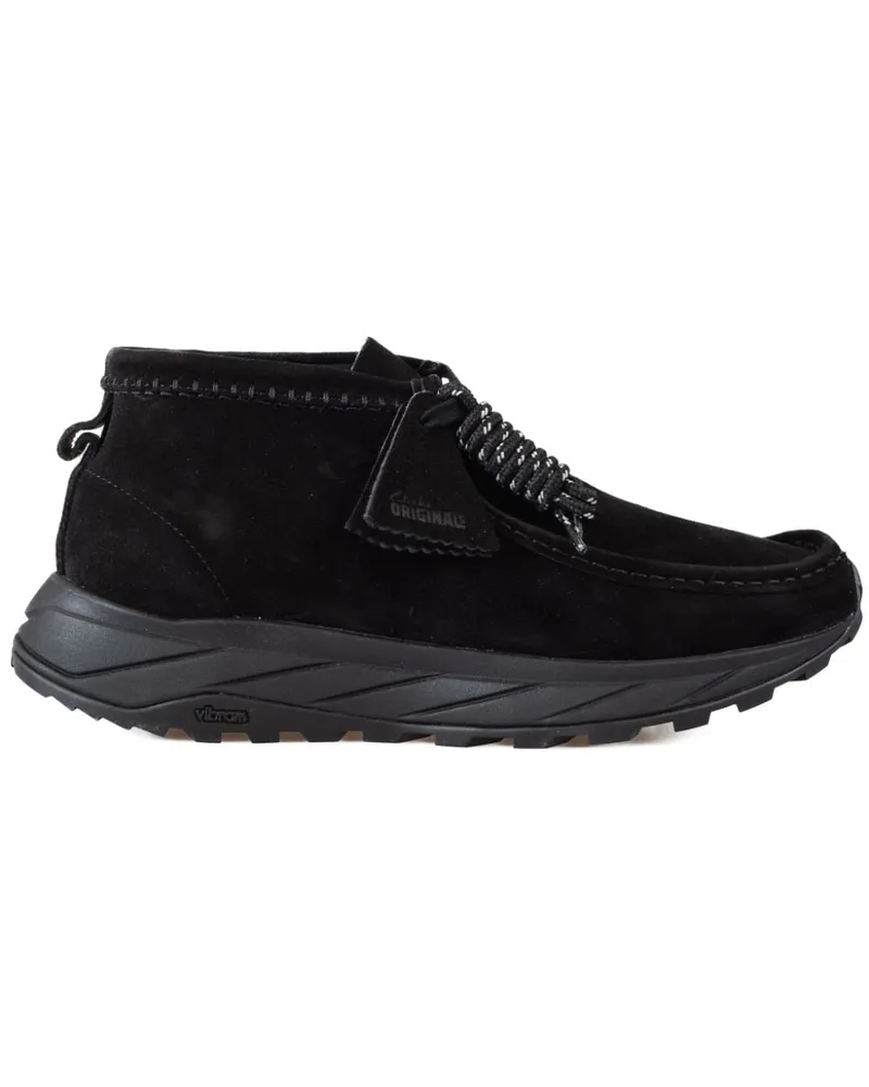 Clarks Wallabee Eden Stiefel - Schwarz Schwarz