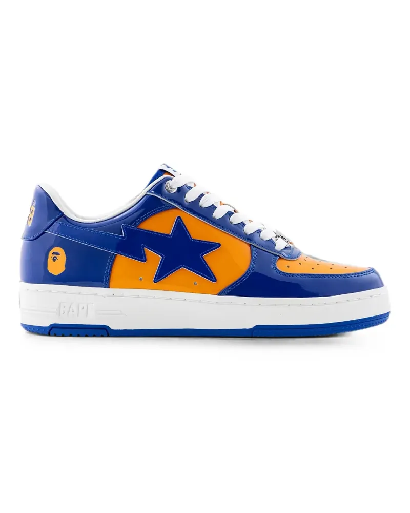 BAPE Bape Sta Sneakers mit Lackfinish - Blau Blau