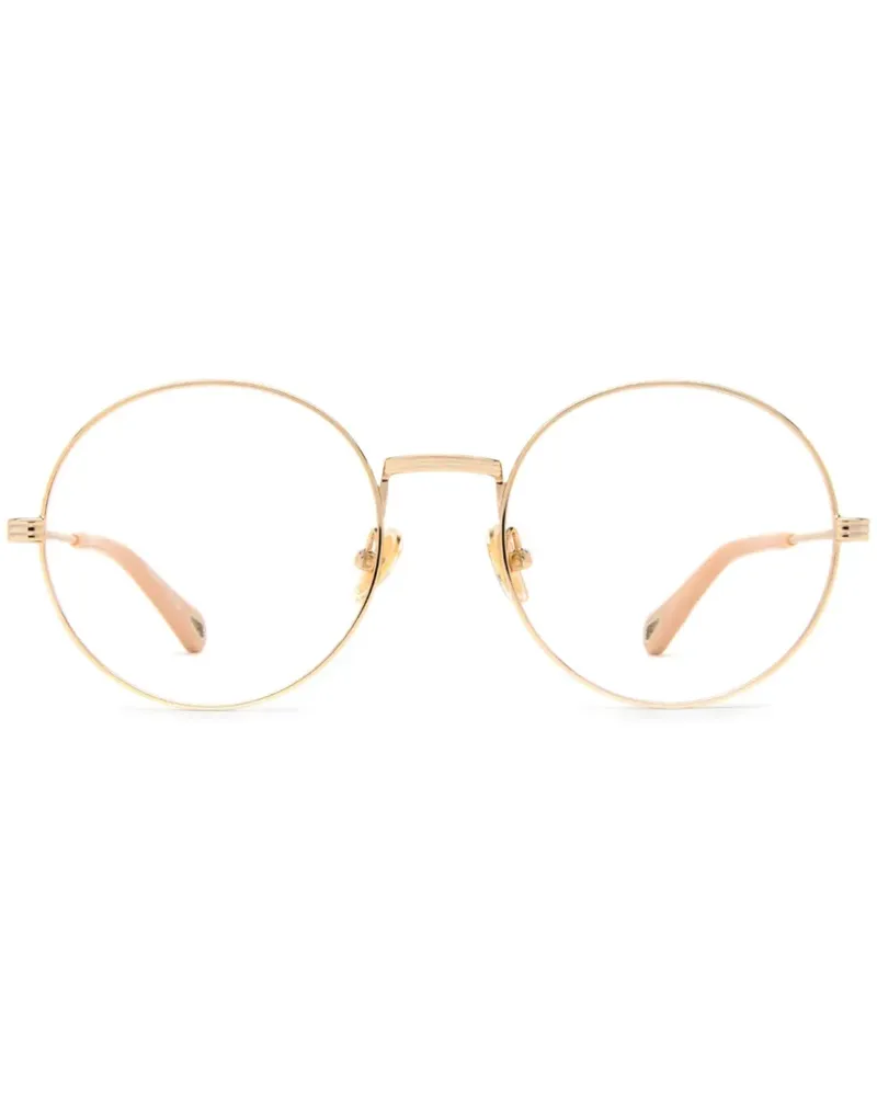 Chloé Brille mit rundem Gestell - Gold Gold
