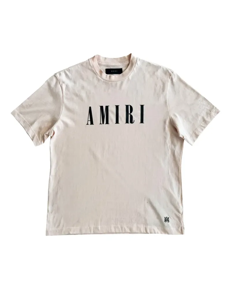 Amiri Core T-Shirt mit Logo-Print - Rosa Rosa