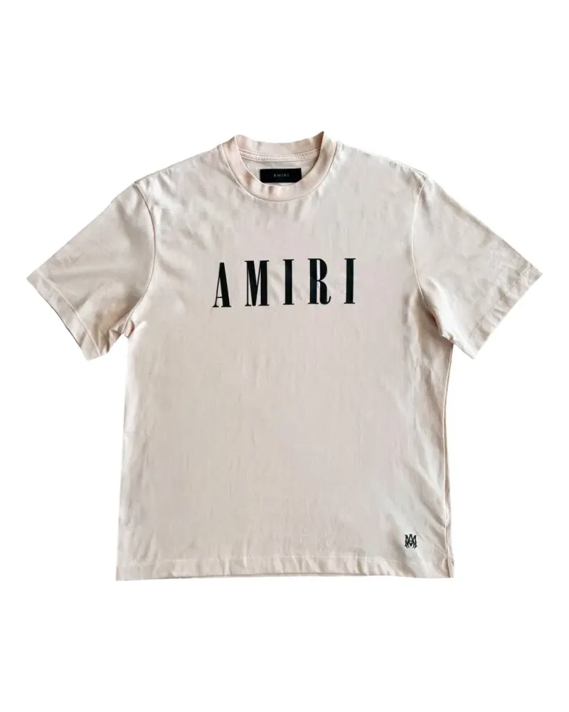 Amiri Core T-Shirt mit Logo-Print - Rosa Rosa
