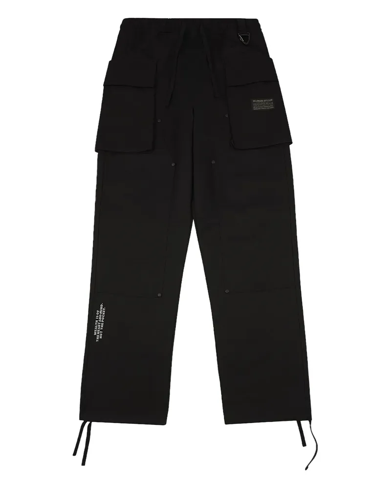 Billionaire Boys Club Hose mit Kordelzug - Schwarz Schwarz