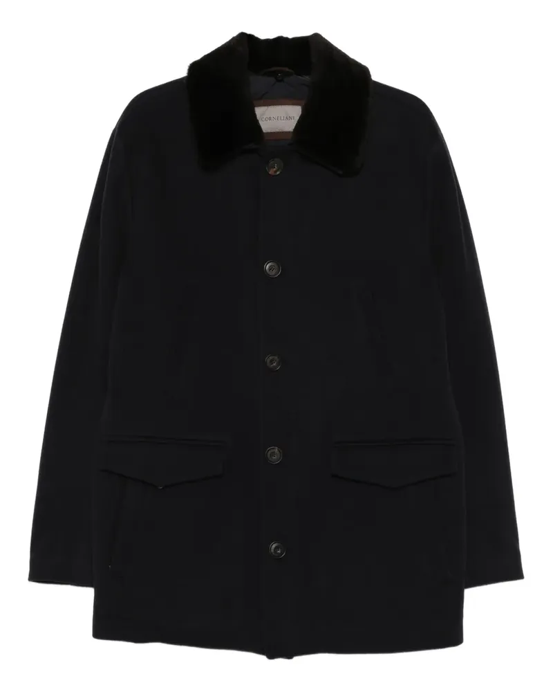Corneliani Einreihiges Sakko - Blau Blau