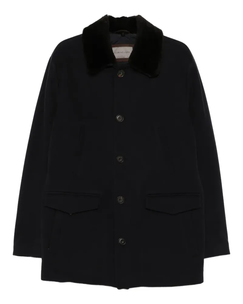 Corneliani single-breasted blazer - Blau Blau