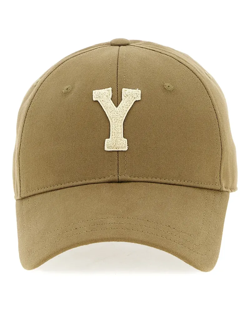 Saint Laurent Y-shaped varsity cap - Grün Grün