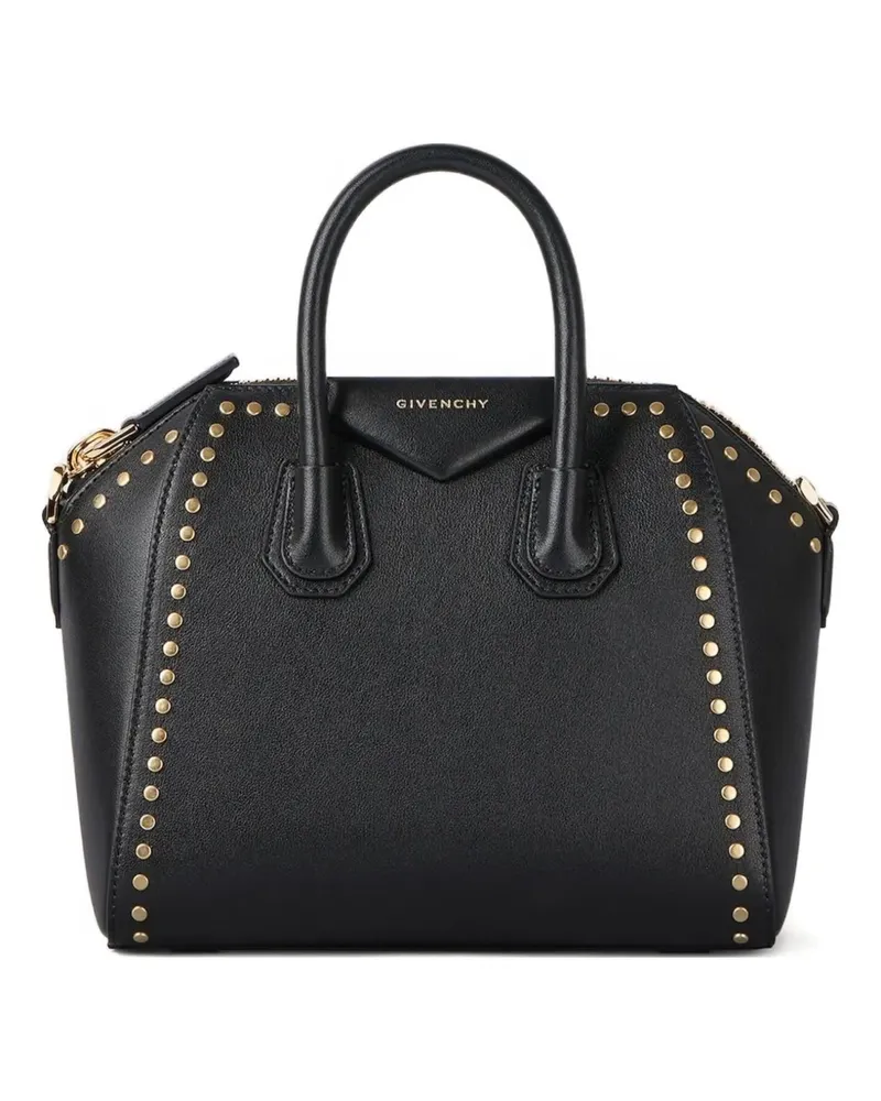 Givenchy mini Antigona tote bag - Schwarz Schwarz