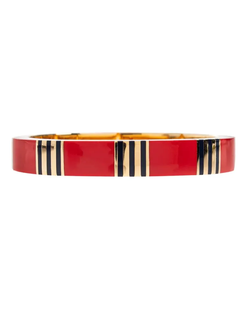 Tory Burch T Stripe Armspange - Rot Rot