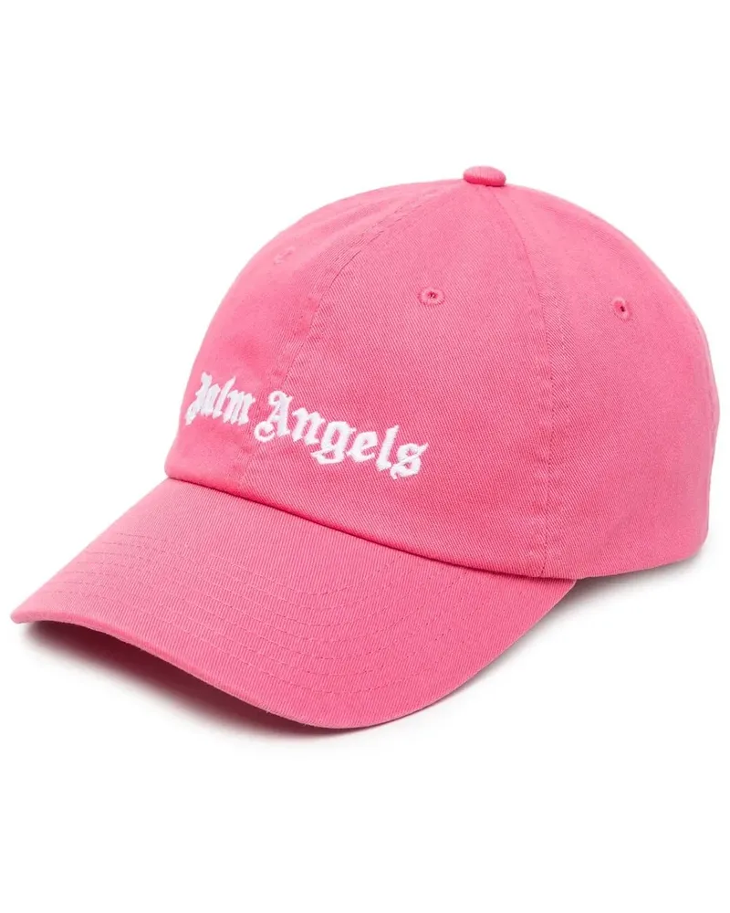 Palm Angels Baseballkappe mit Logo-Stickerei - Rosa Rosa