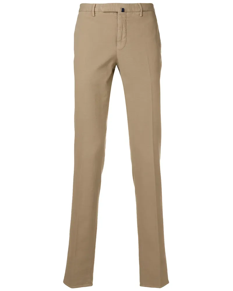 Incotex Chino mit schmalem Bein - Nude Nude