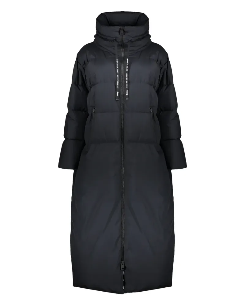 Herno Mantel mit Kapuze - Schwarz Schwarz