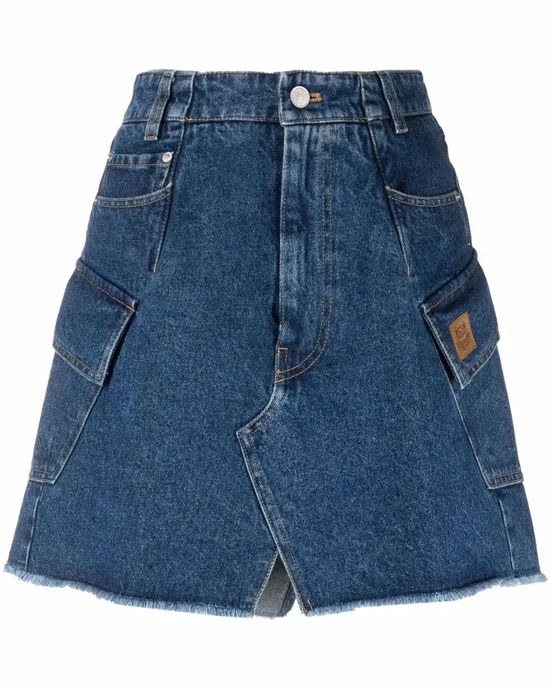 Kenzo Rock mit Logo - Blau Blau