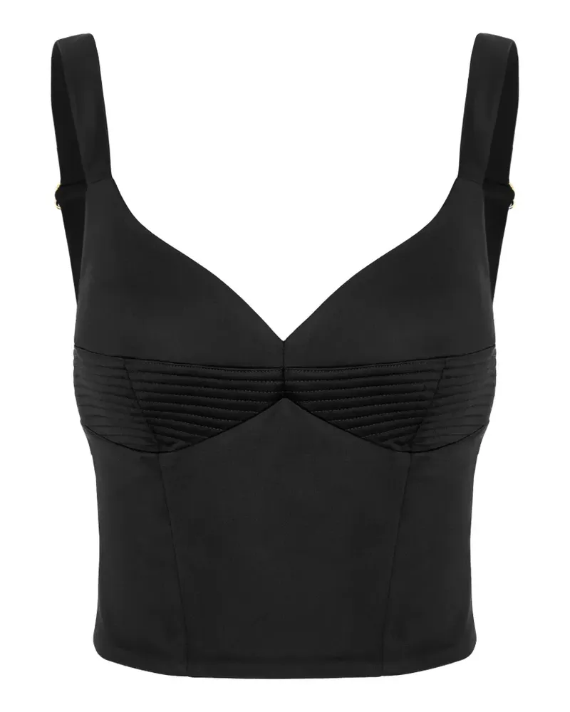 Murmur Haze Oberteil - Schwarz Schwarz