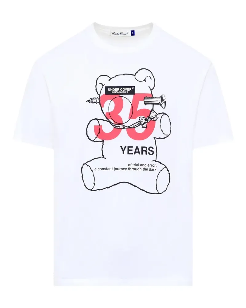 Undercover T-Shirt mit grafischem Print - Weiß Weiß