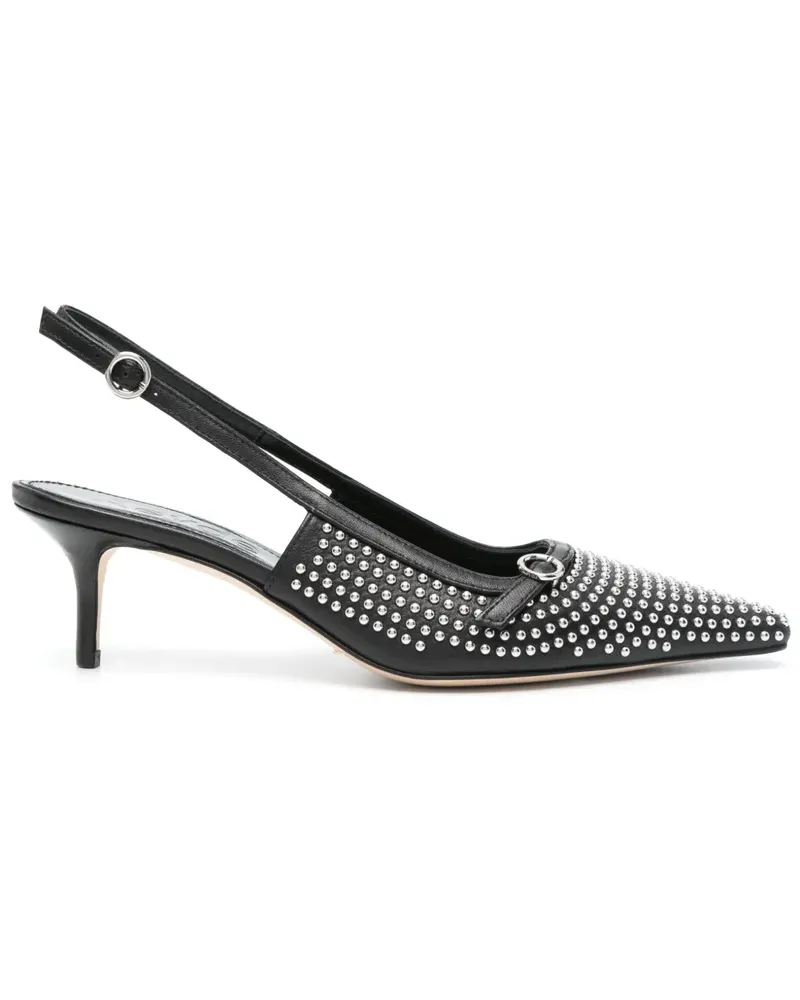 aeyde Saba Slingback-Pumps 55mm - Schwarz Schwarz