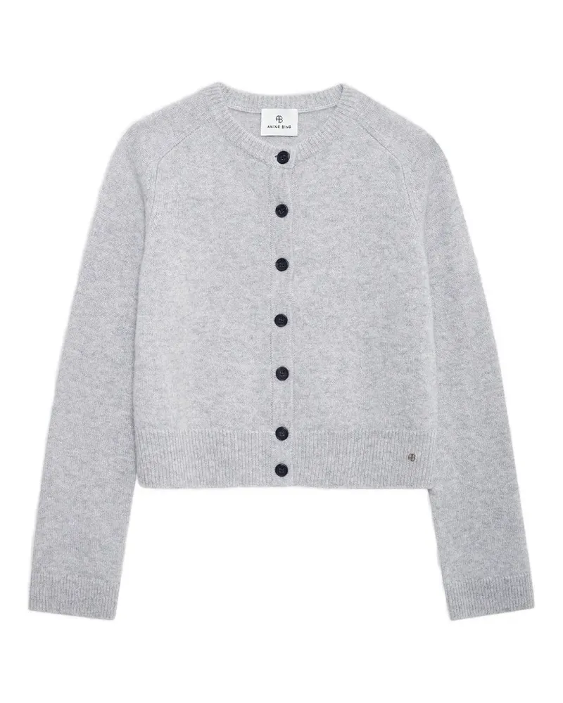 Anine Bing Geknöpfter Joye Cardigan - Grau Grau