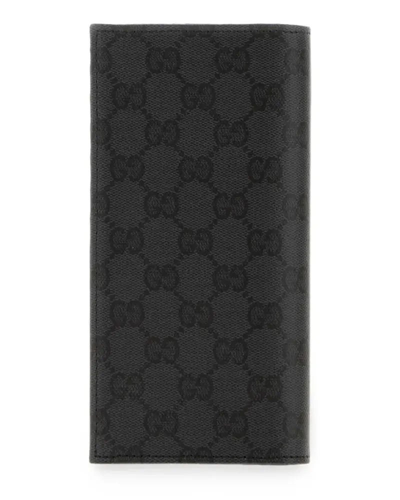 Gucci Portemonnaie aus GG Supreme-Canvas - Schwarz Schwarz