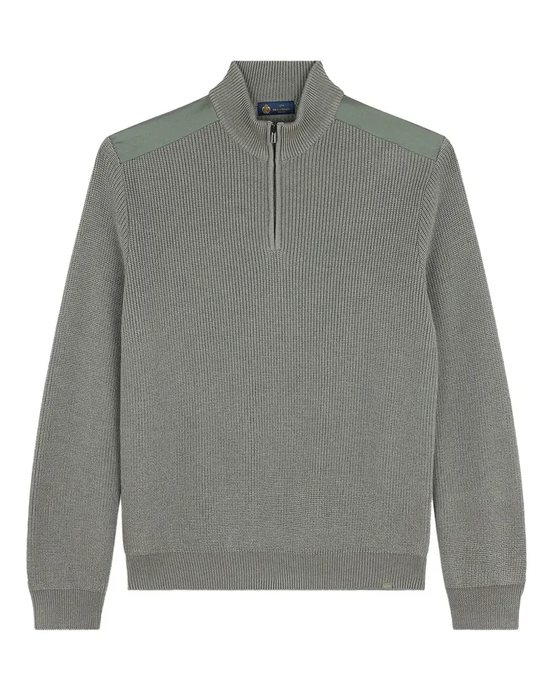 Paul & Shark half-zip sweater - Grün Grün