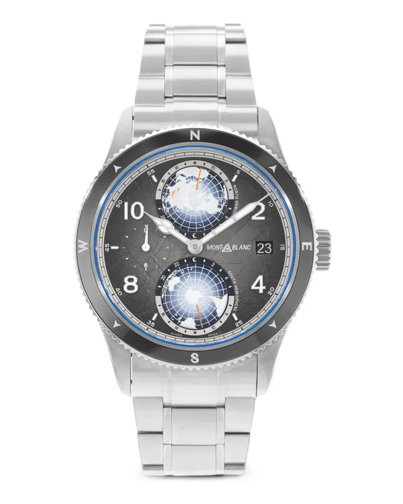 Montblanc 1858 Geosphere 42mm watch - Grau Grau
