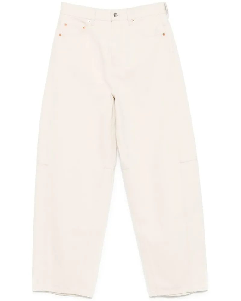 Gucci Klassische Tapered-Jeans - Nude Nude