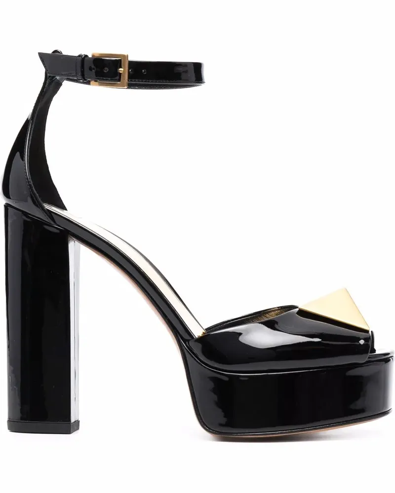 Valentino Garavani One Stud Sandalen - Schwarz Schwarz