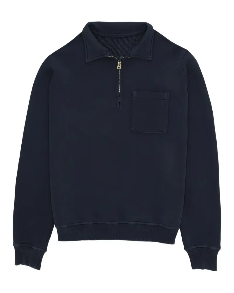 Fortela Yale zip sweatshirt - Blau Blau