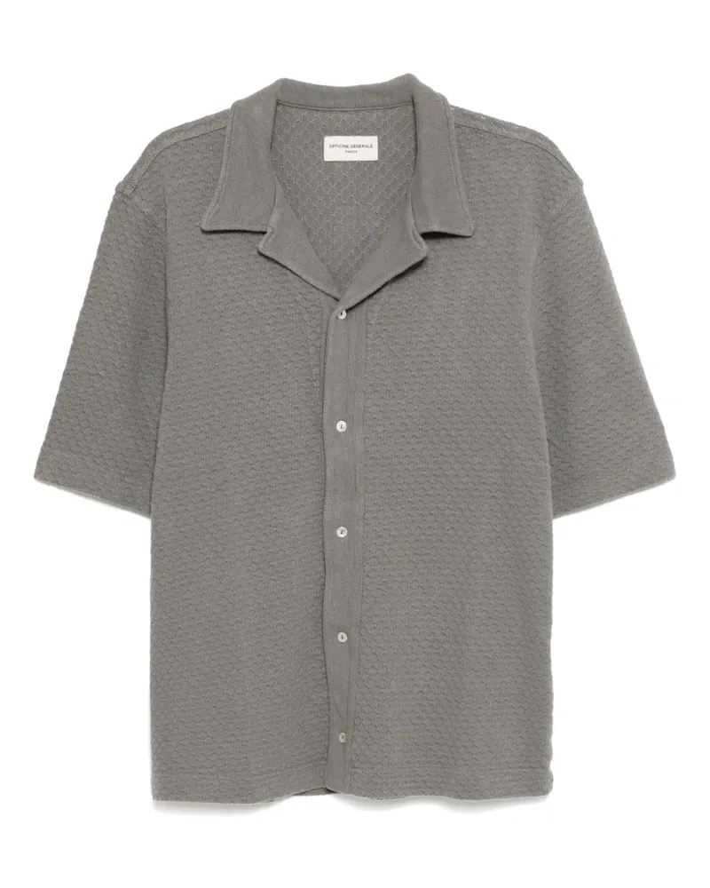 Officine Generale Klassisches Hemd - Grau Grau