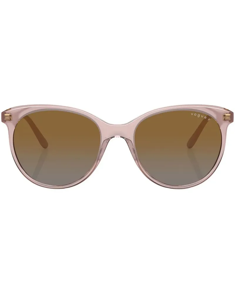 Vogue Sonnenbrille mit rundem Gestell - Rosa Rosa