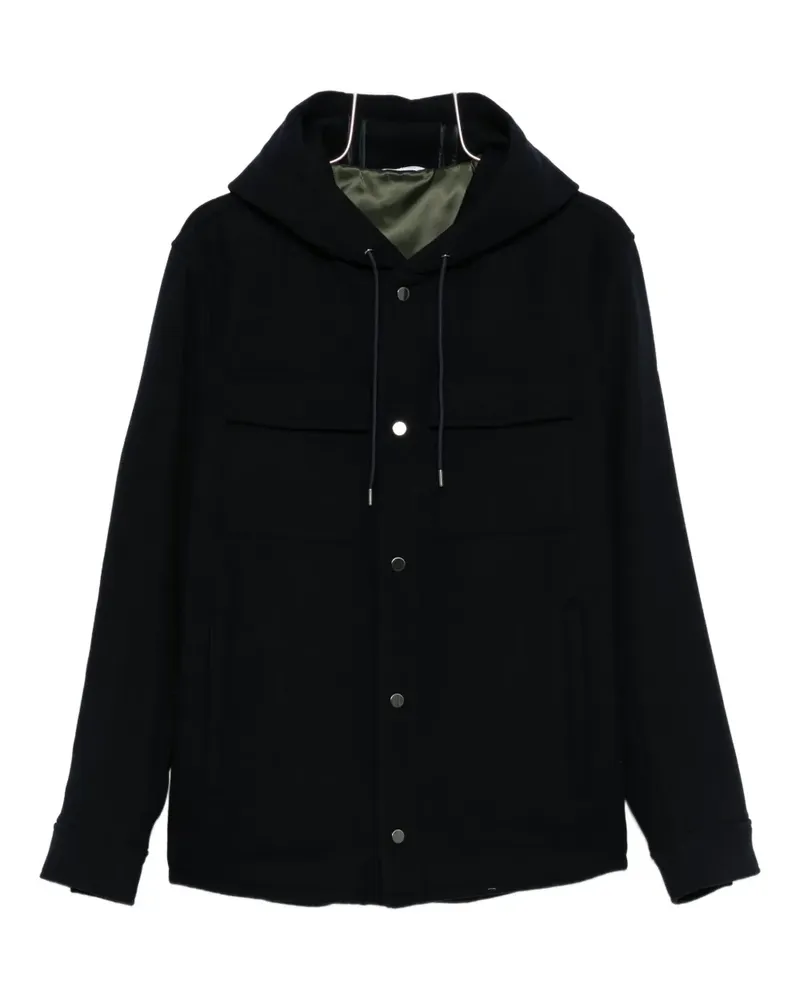 Manuel Ritz hooded parka - Schwarz Schwarz
